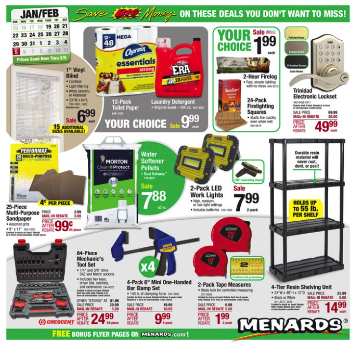 Menards Rebate Big Money 2024