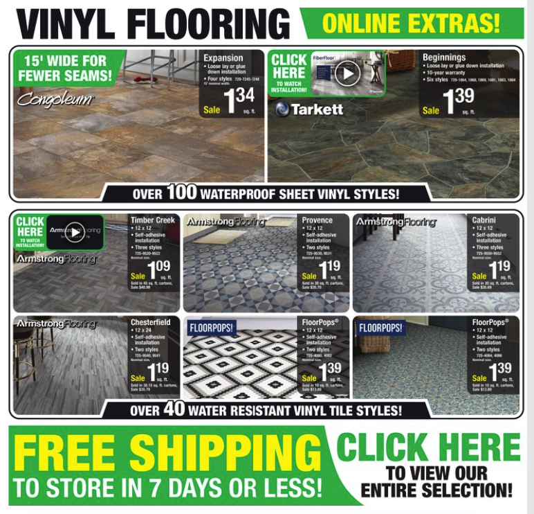 Menards Rebate for Flooring 2024